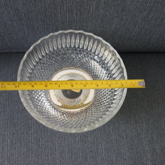 Crista Au Plomb Genuine Lead Crystal Made in England Bleikristall Bowl - Picture 9 of 9